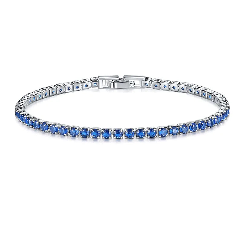 *Βραχιόλι με zircon σε 5 χρώματα -BR183
