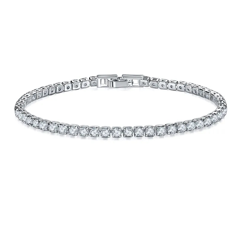 *Βραχιόλι με zircon σε 5 χρώματα -BR183