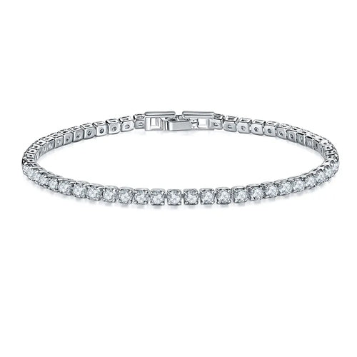 *Βραχιόλι με zircon σε 5 χρώματα -BR183