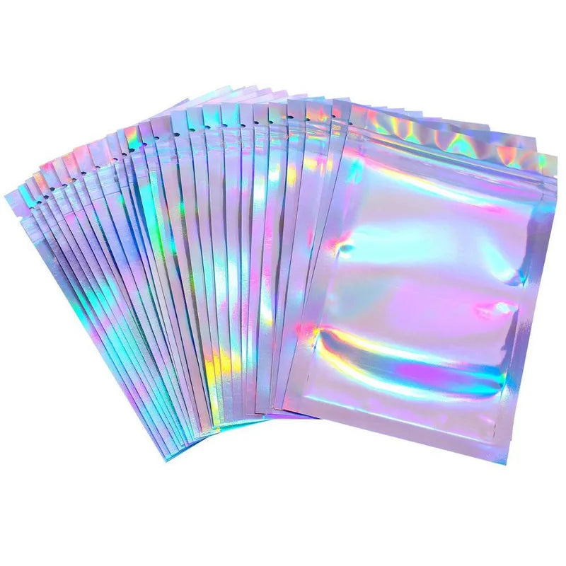 Σακουλάκια κοσμημάτων holographic 12x18 50τμχ - P009