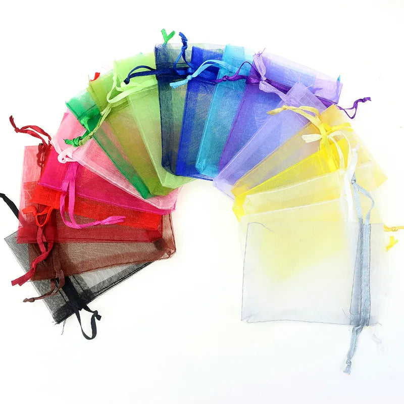 Πουγκιά organza 5x7cm 50τμχ- P085