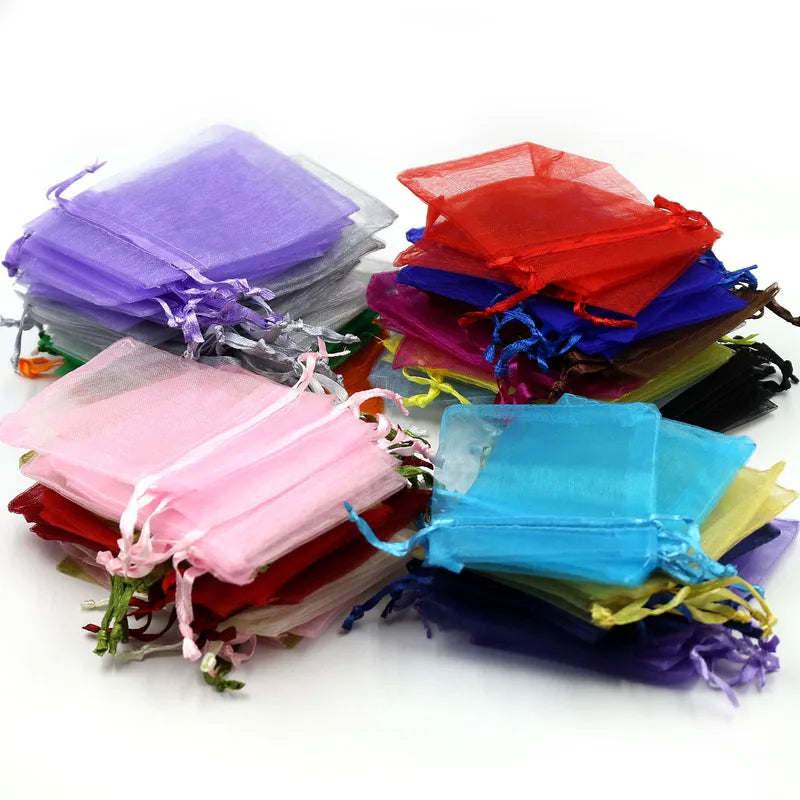 Πουγκιά organza 5x7cm 50τμχ- P085