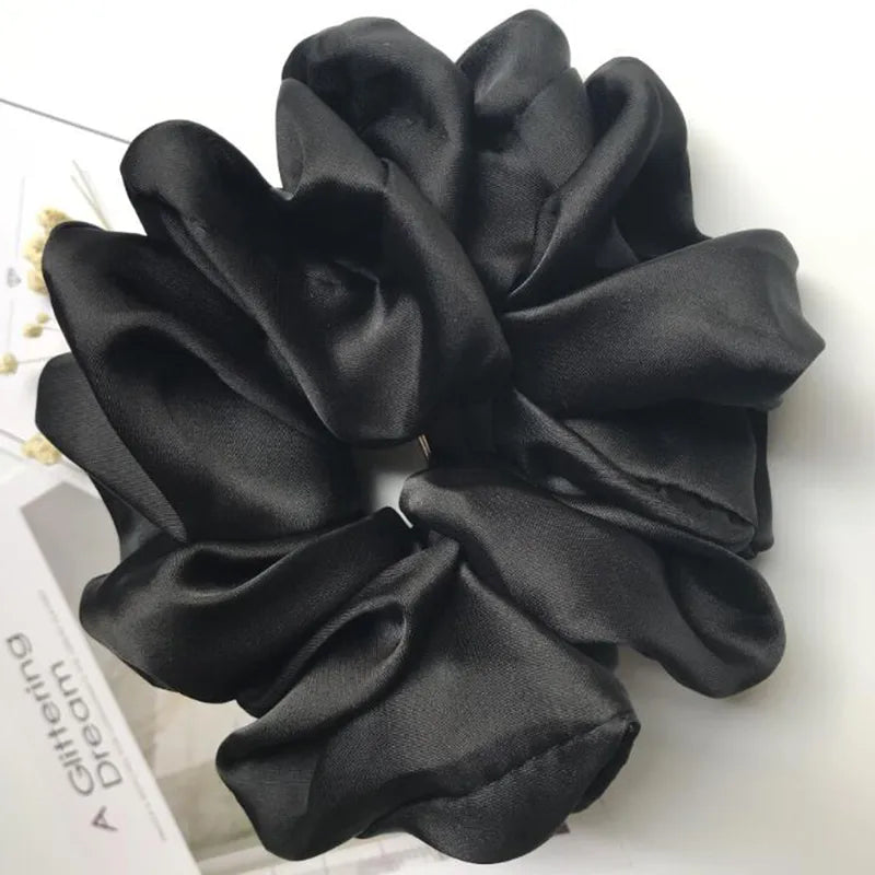 Λαστιχάκια scrunchie σατέν σε 17 χρώματα- ha047