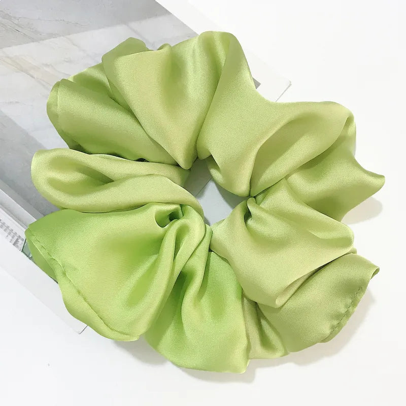 Λαστιχάκια scrunchie σατέν σε 17 χρώματα- ha047