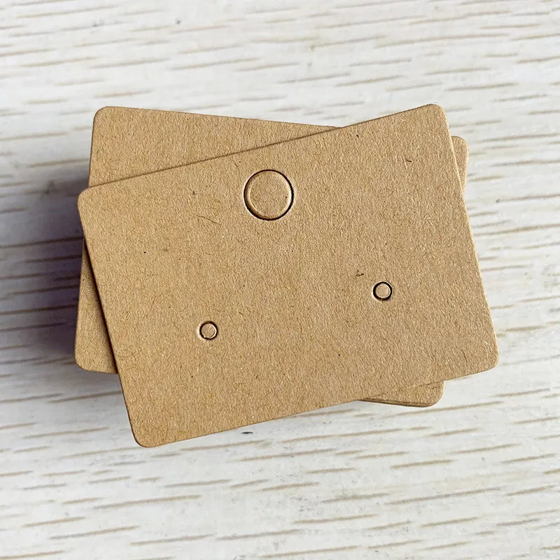 Καρτελάκια για σκουλαρίκια  5x3.5cm 50τμχ - P108