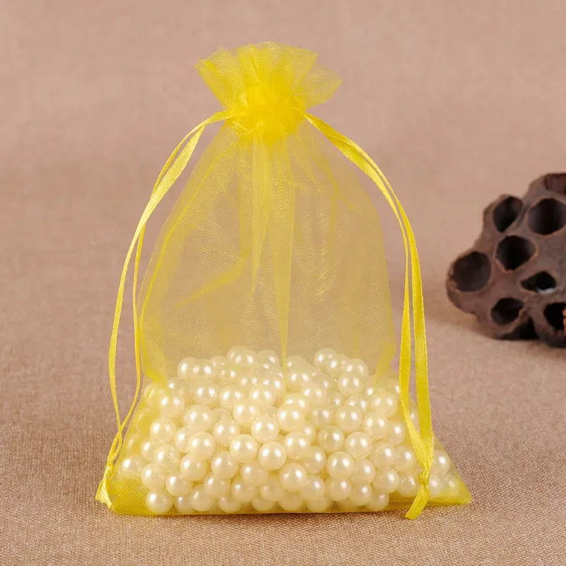 Πουγκιά organza 5x7cm 50τμχ- P085
