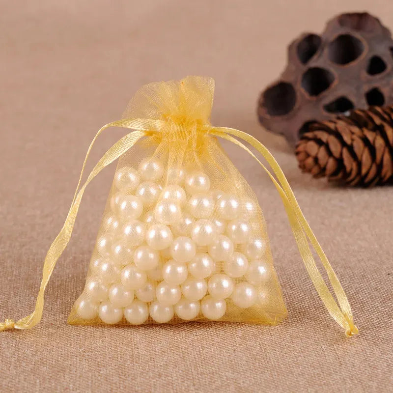Πουγκιά organza 5x7cm 50τμχ- P085
