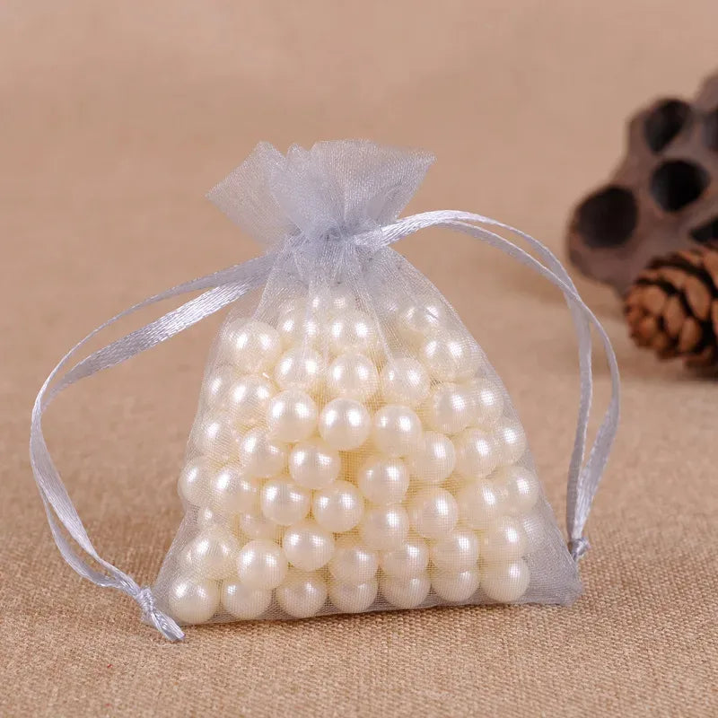 Πουγκιά organza 5x7cm 50τμχ- P085