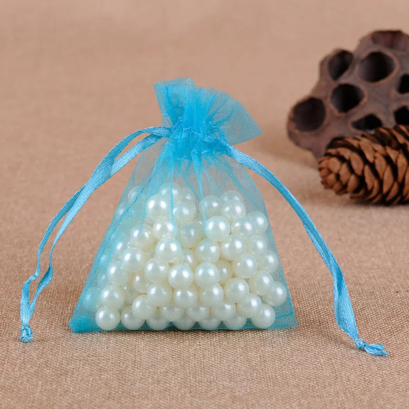 Πουγκιά organza 5x7cm 50τμχ- P085