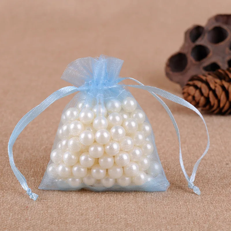 Πουγκιά organza 5x7cm 50τμχ- P085