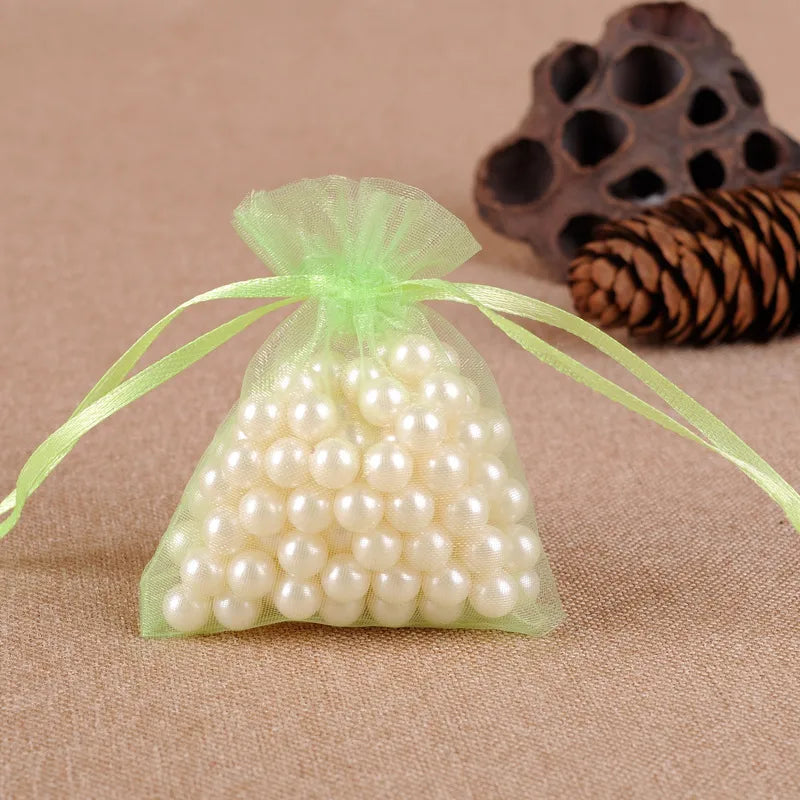 Πουγκιά organza 5x7cm 50τμχ- P085