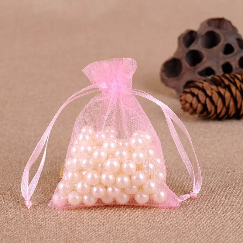 Πουγκιά organza 5x7cm 50τμχ- P085