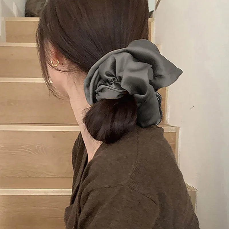 Λαστιχάκια scrunchie σατέν σε 17 χρώματα- ha047