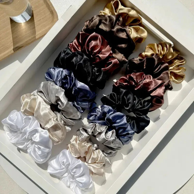 Λαστιχάκια scrunchie σετ 16 τεμάχια - HA071