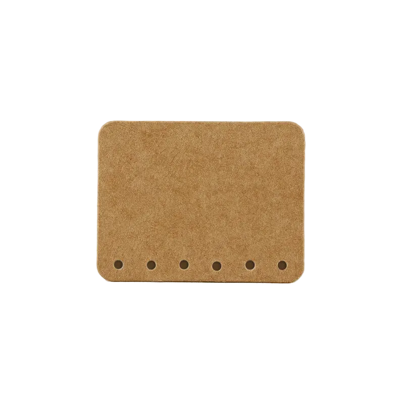 Καρτελάκια για σκουλαρίκια kraft 4.5x3.5 50τμχ - P101