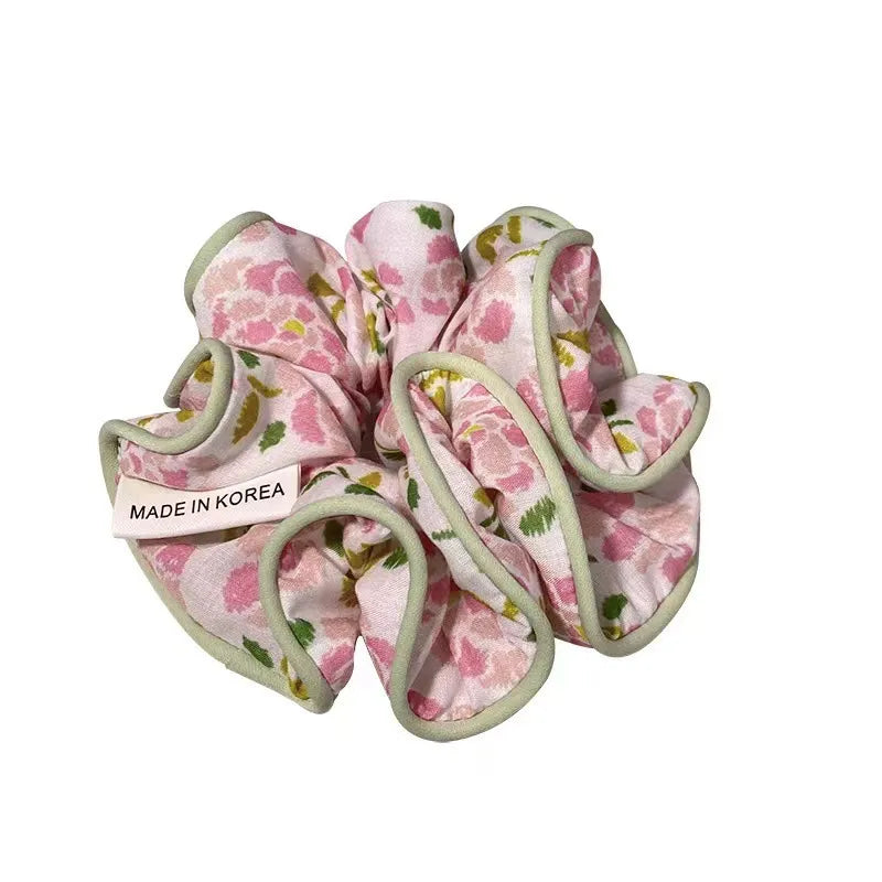 Λαστιχάκι scrunchie floral - HA004