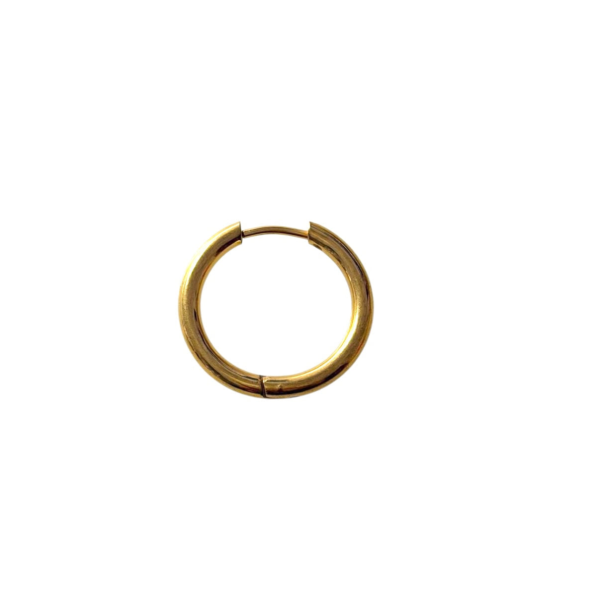 Σκουλαρίκι  χρυσό 2cm 1 τμχ- w626